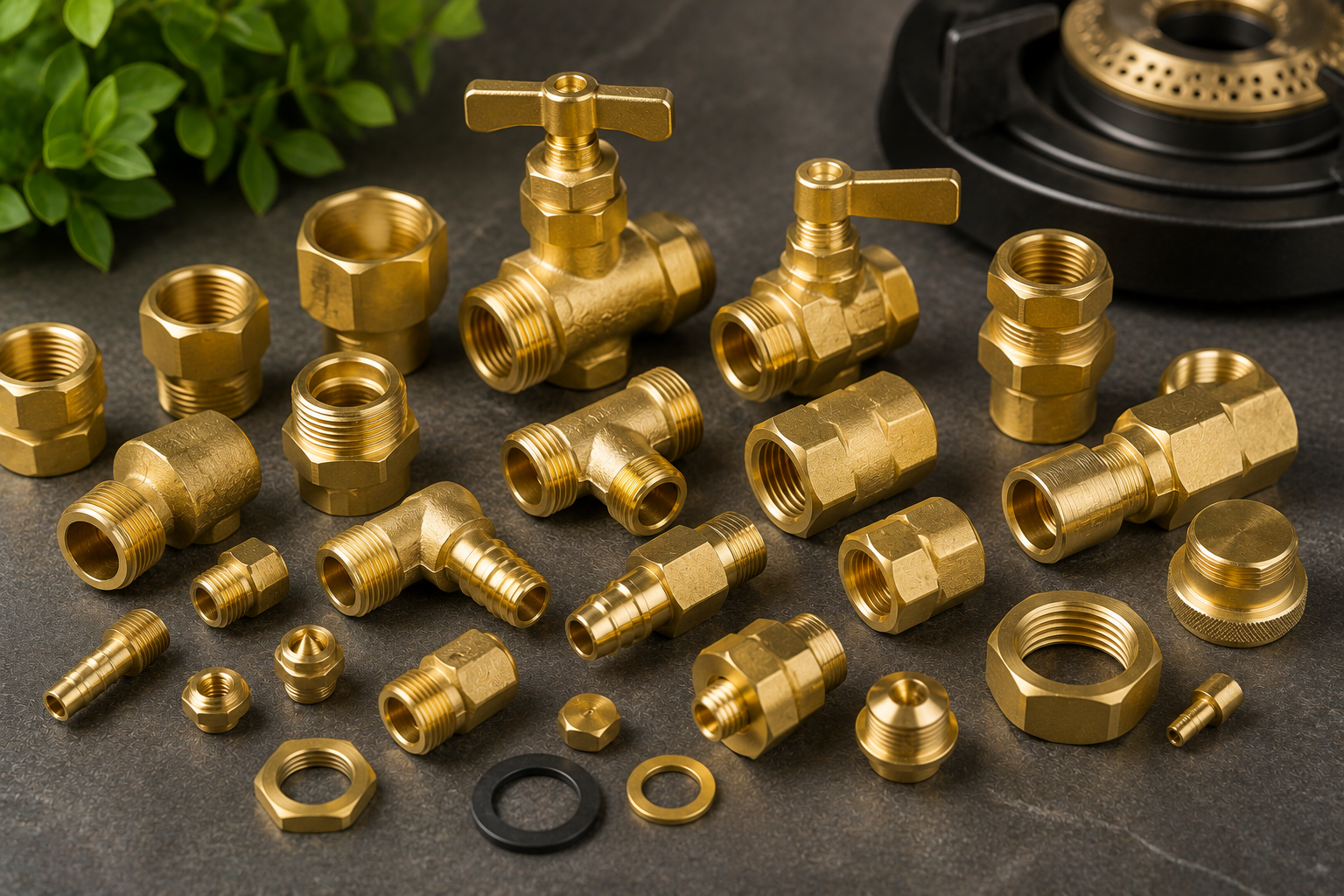 Brass Gas Parts Manufacturers in 