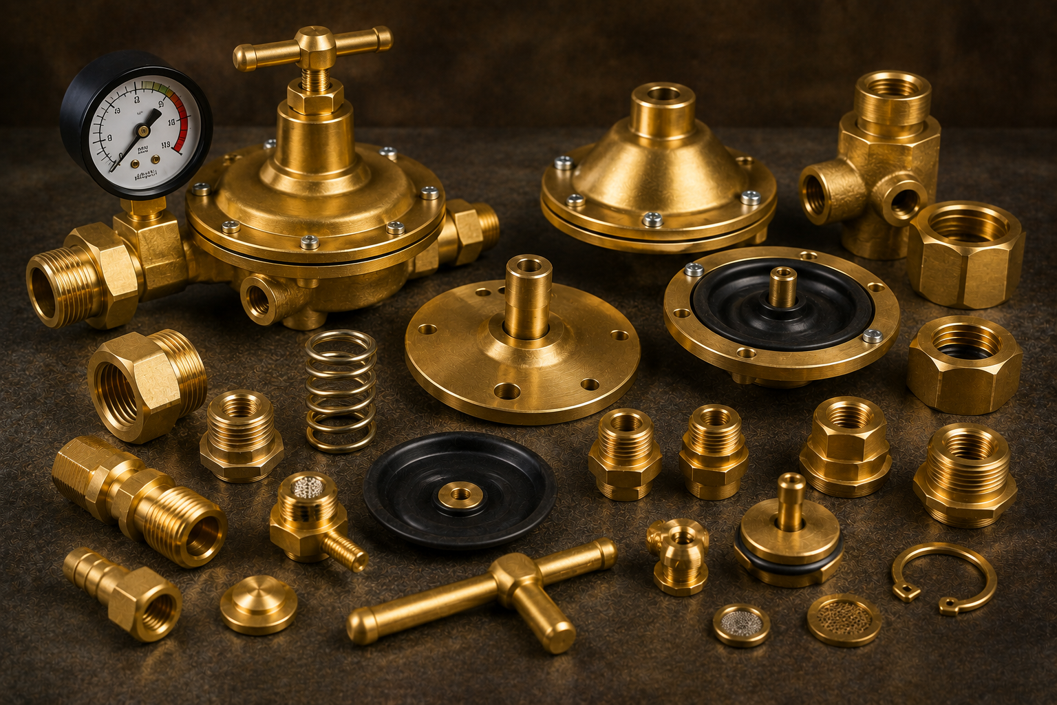 Brass Gas Regulator Parts Manufacturers in 